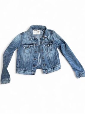 Garage Woman’s Light Wash Denim Jacket - Blue